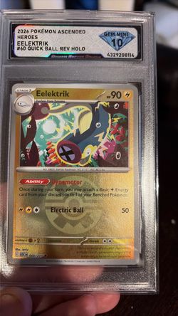Eelektrik Slab Gem Mint 10