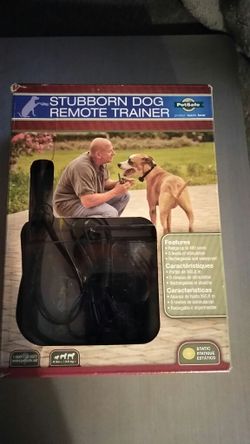 Stubborn dog remote trainer