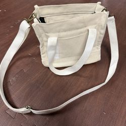 Mini Canvas Tote Bag