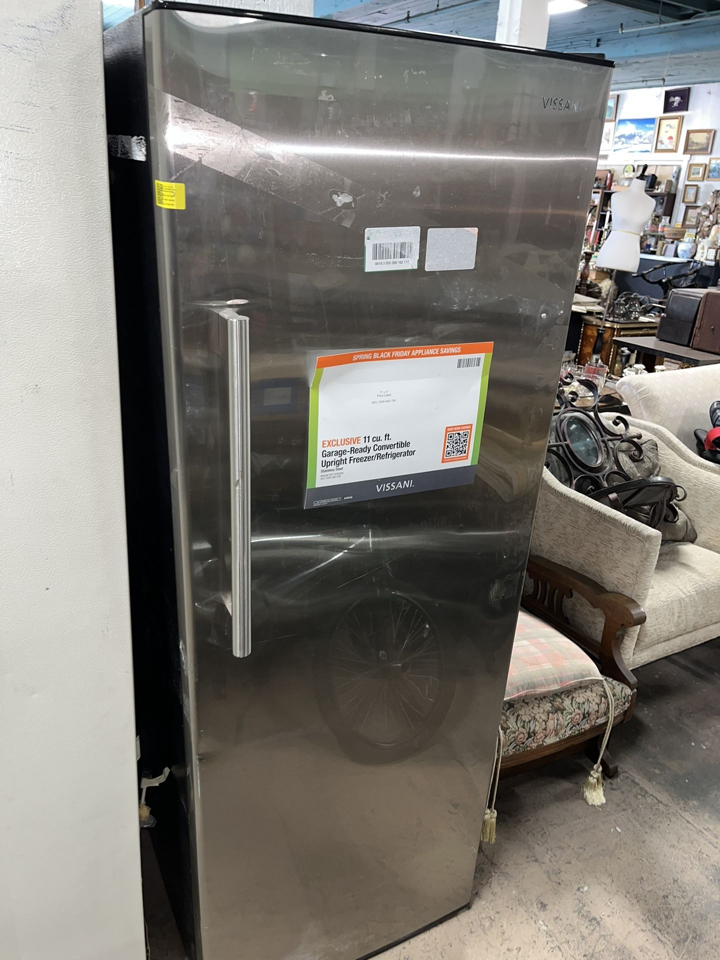 Vissani Refrigerator Or Freezer (New With Debts/Scratches)