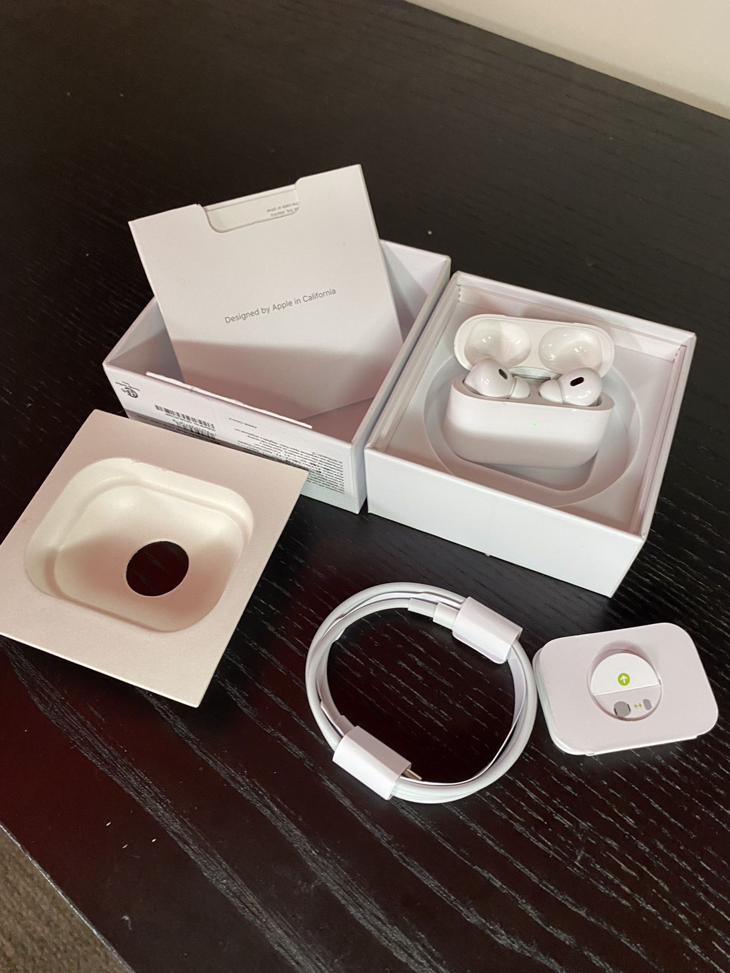 Apple Airpods Pro 2nd Generation With Magsafe Wireless Charging Case- White