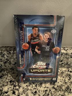 2025-26 Topps Chrome Updates Basketball Hobby Box