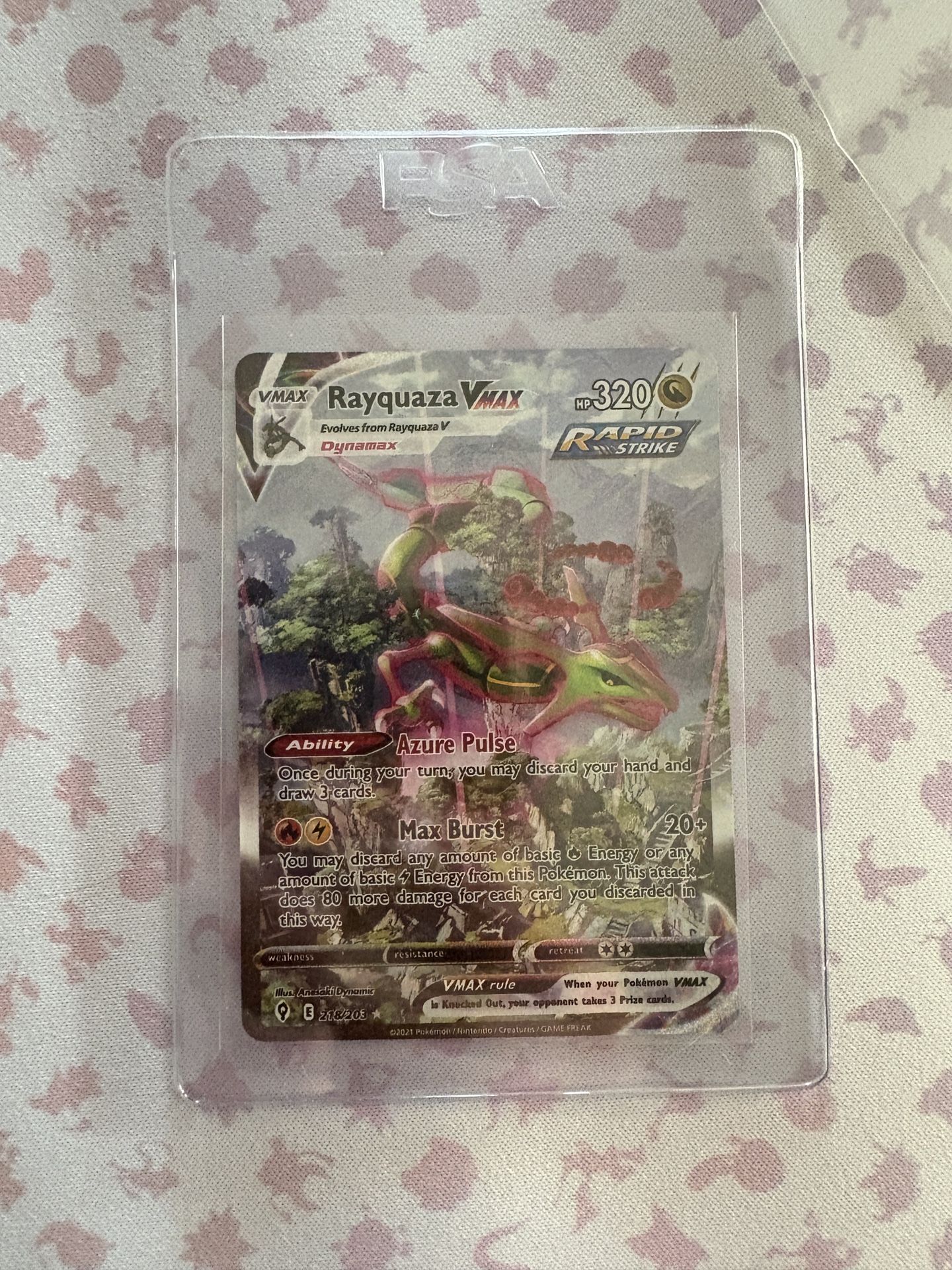 Rayquaza Vmax Alt Art MINT