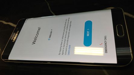 🔥LIKE NEW SAMSUNG GALAXY S6 EDGE+ PASSCODE LOCKED.. VERIZON 🔥