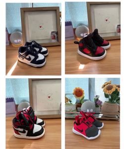 Nike & Jordan Toddler Sneakers Bundle – 4 Pairs