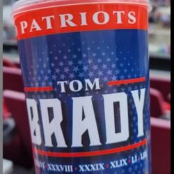 Tom Brady 2024 HOF cup 