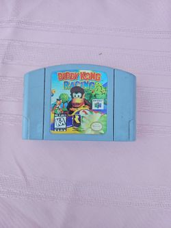 Vintage Nintendo 64 Diddy Kong Racing game