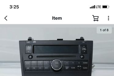 2010 Nissan Altima stock radio $35