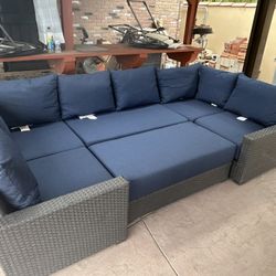 Patio Set Outdoor Sunbrella Fabric 