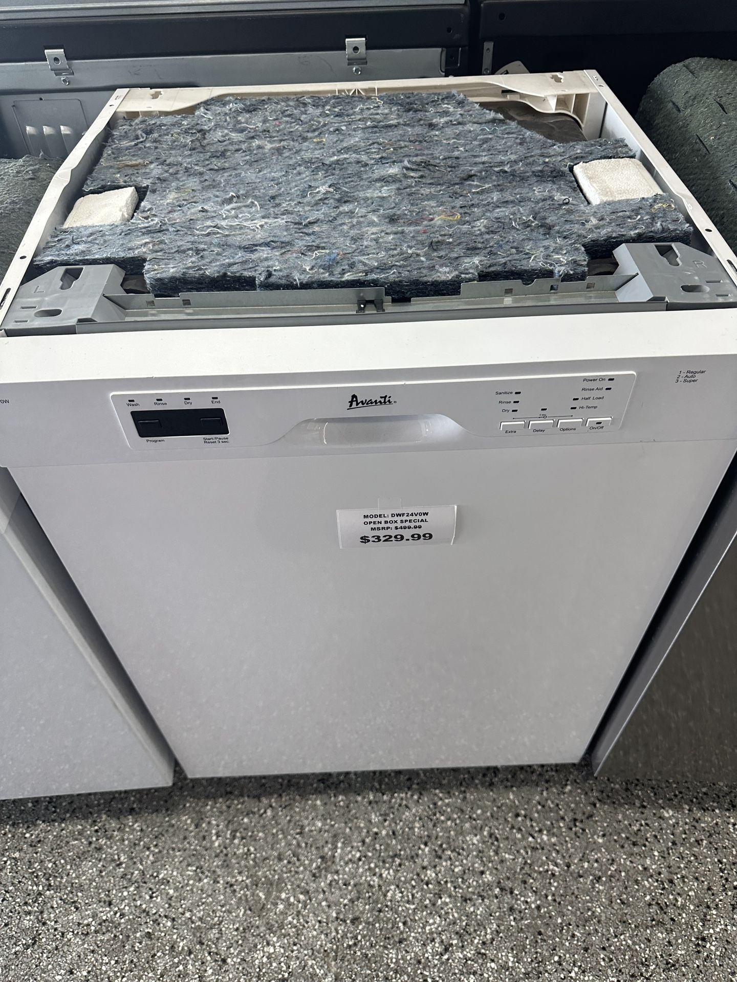 AVANTI 24 INCH DISHWASHER