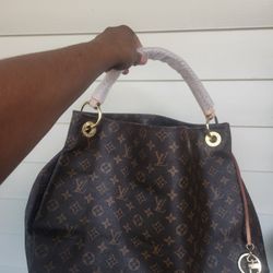 Authentic Louis Vuitton Artsy GM Monogram  Tote Hobo Bag Purse 