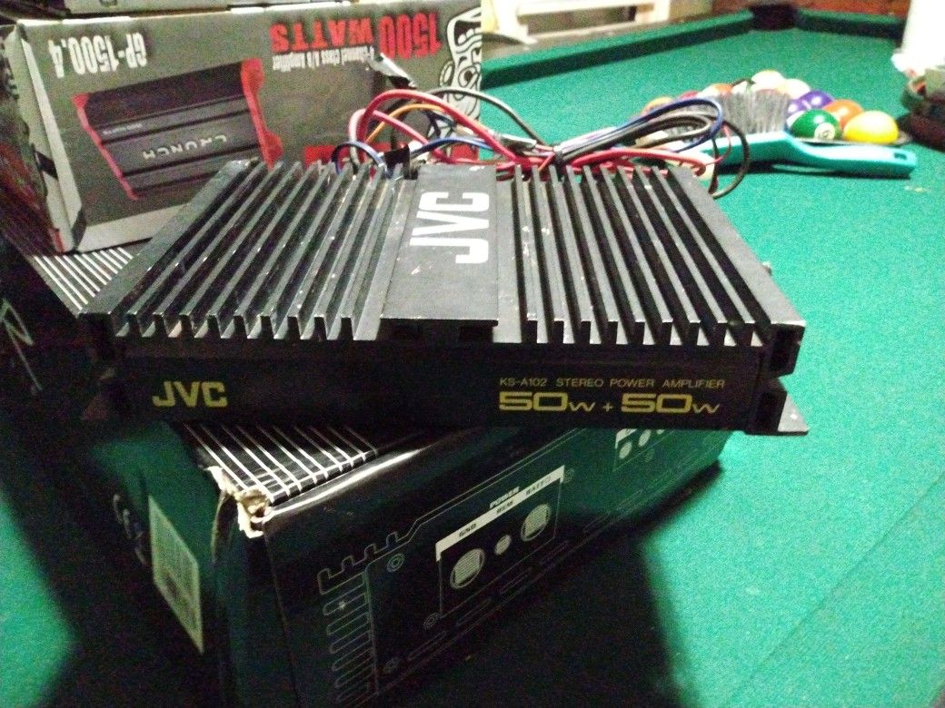 jvc 50w+ 50w Power Amplifier For Stereo