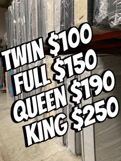 Mattress Warehouse. Bakersfield. Factory Direct! Locally owned and operated 2006. See description ⬇️