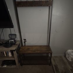 Rustic  Shoe Rack
