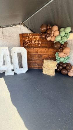 Backdrops balloons