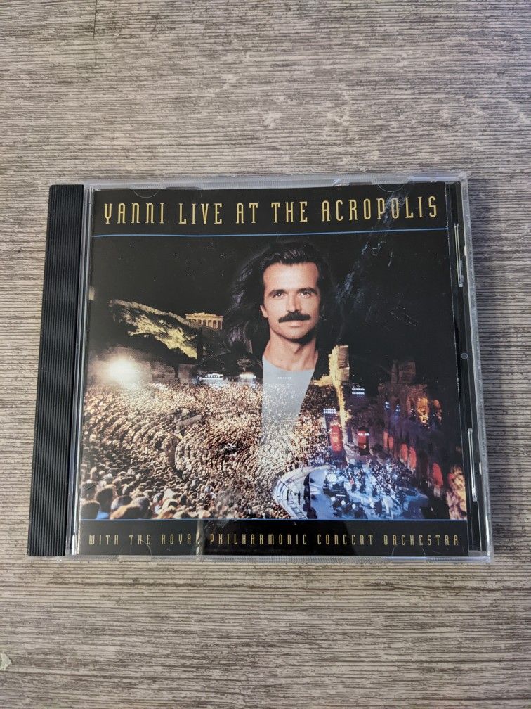 Yanni Live at The Acropolis by Yanni CD & Case