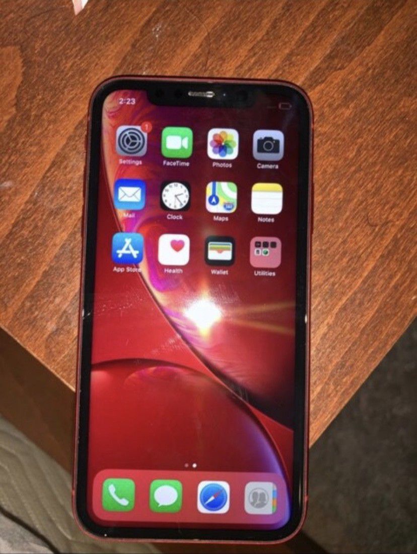 iPhone xr red