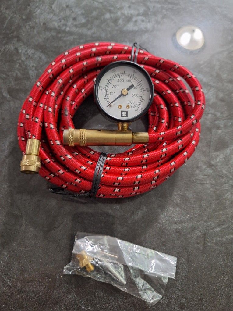 22' Air Hose W/Built In Gauge