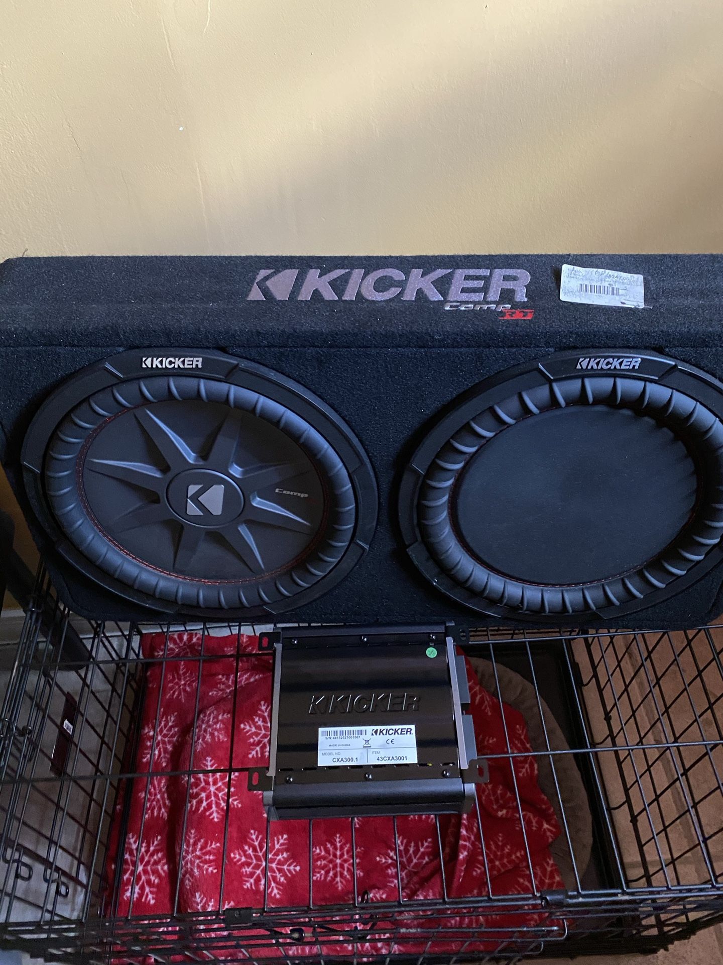 Kicker 12 Comp Rt With Amp