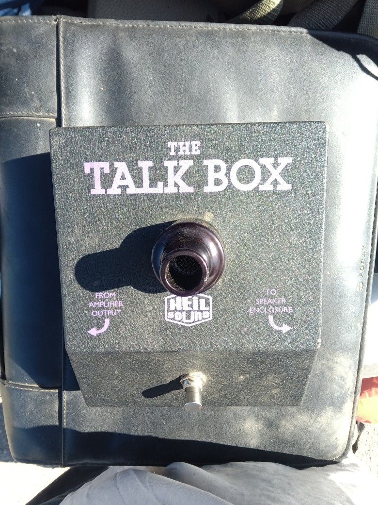 Talk Box Guitar Sound Amplifier