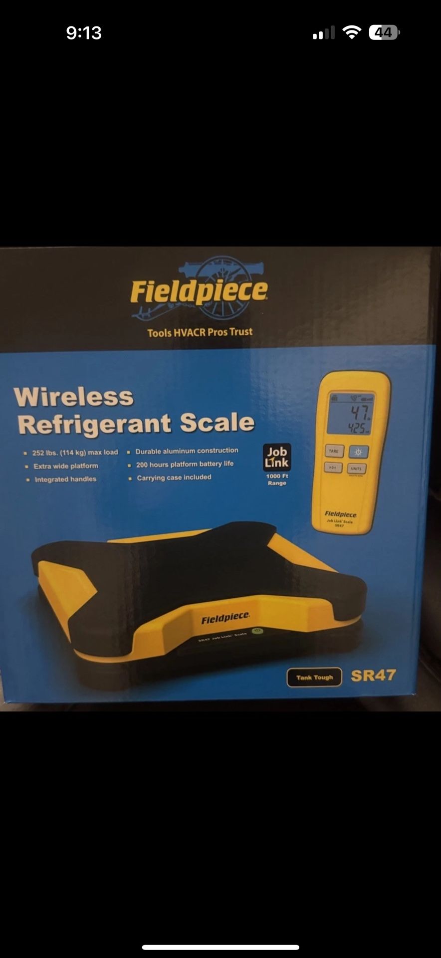 Fieldpiece Scale