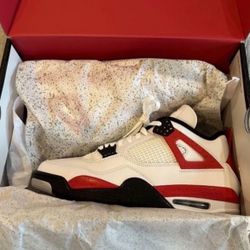Jordan 4 Retro Red Cement Men’s Size 11.5 Brand New DS $220 Firm