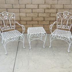 Patio Set Table and 2 Chairs 
