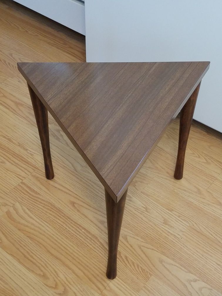 Mid-century Modern Triangle Table