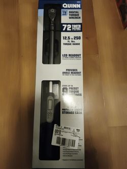 Digital torque wrench