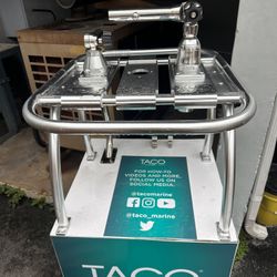 Outrigger Display With Parts On It You Can Take Off And Use 