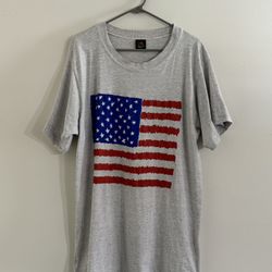 Vintage American Flag Graphic Tshirt Men’s Medium - Large