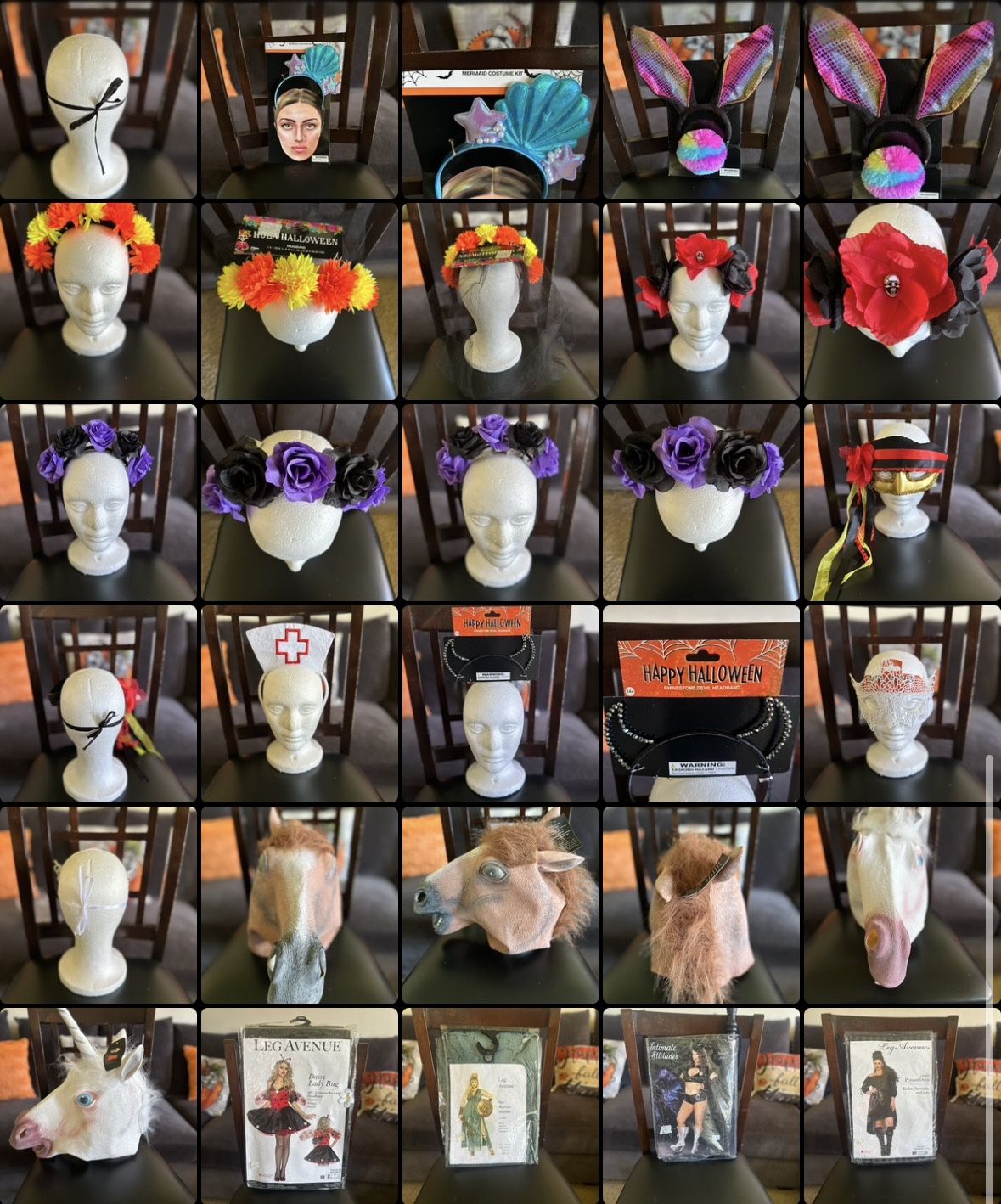 HALLOWEEN ACCESSORIES FOR SALE 