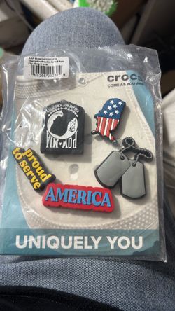 Crocs Jibbitz Proud to Serve 5-Pack