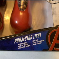 Marvel Avengers Projector Light Super Hero Color Images Cartridge Iron Man Hulk