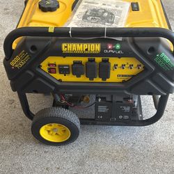 Champion 7000W Dual Fuel Generator