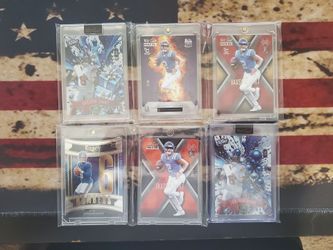 6 Jaxson Dart Rookies 5 numbered