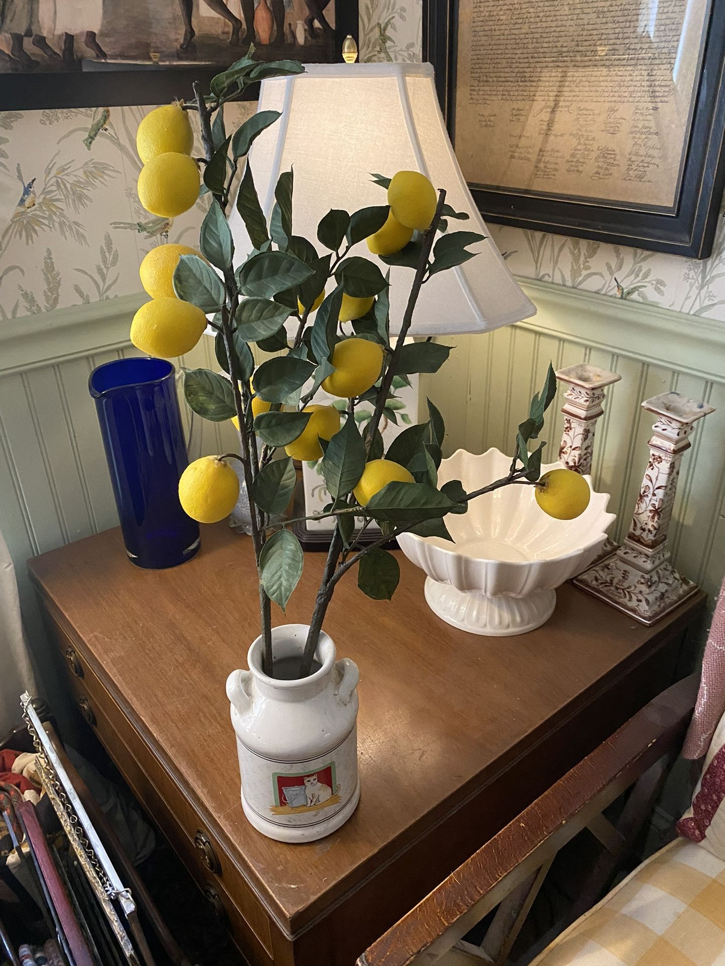 Beautiful Artificial Yellow Lemon Stem Flowers