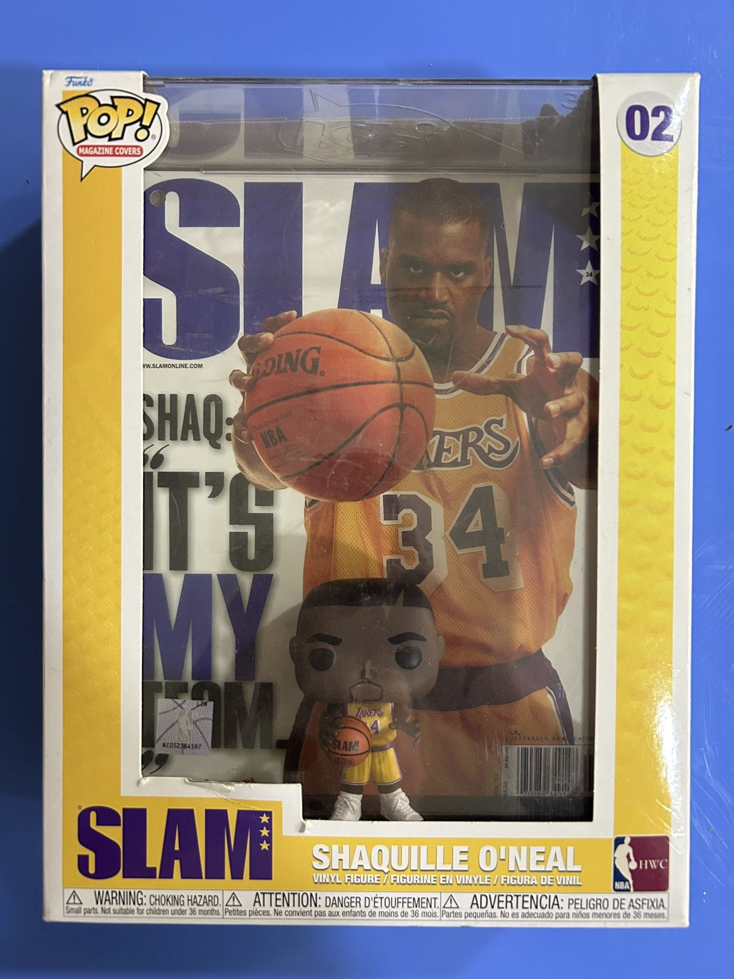 Los Angeles Lakers Shaquille O’Neal Funko Pop New
