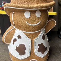 Gingerbread Cowboy Stool 
