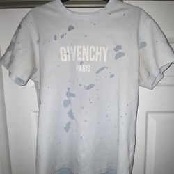 Givenchy Blue Printed T-Shirt