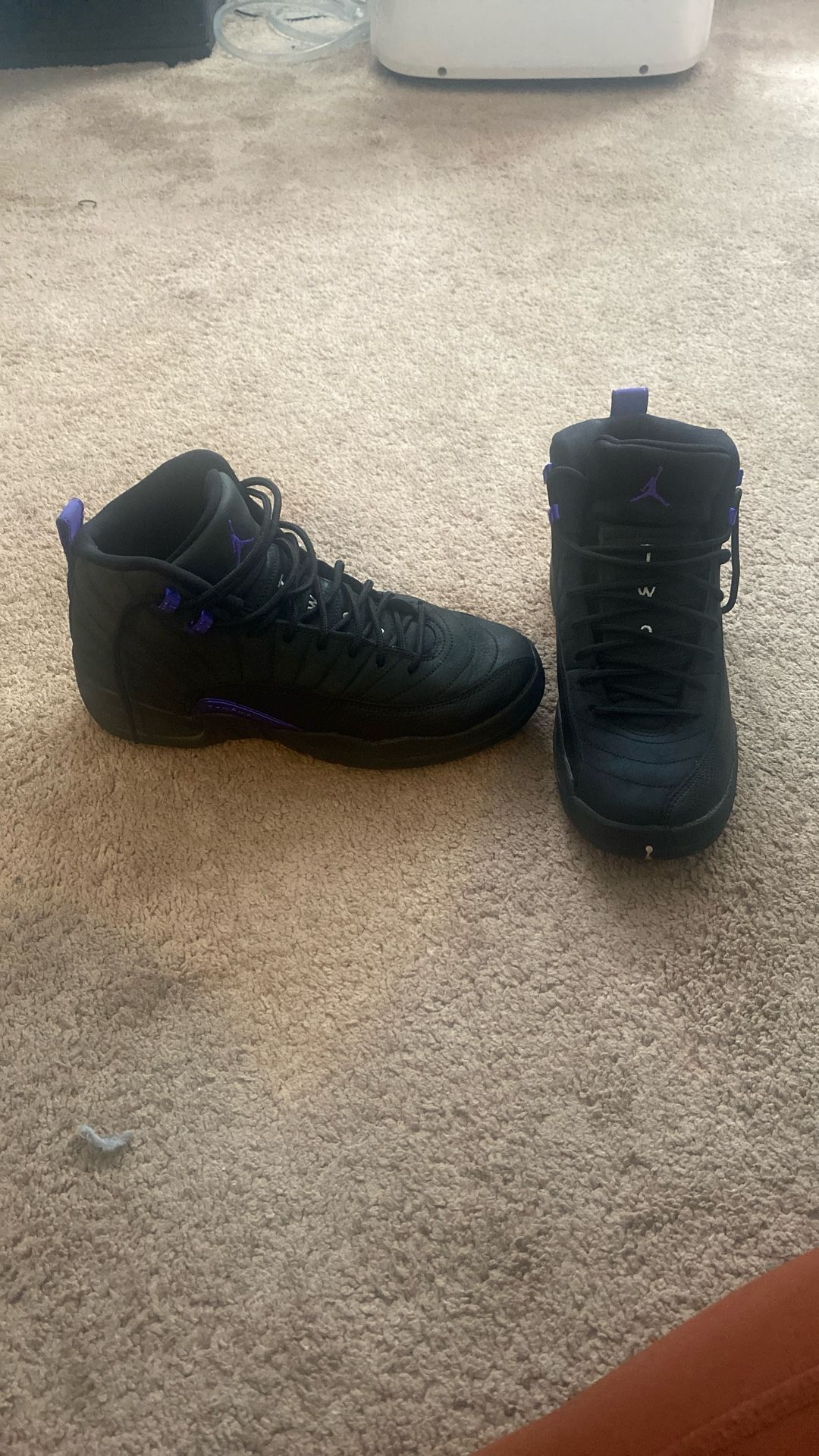 Jordan 12 Retro Dark Concords 7Y