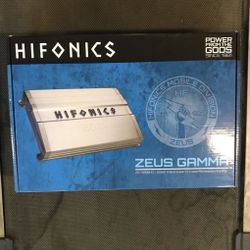 Hifonics 3200 Watts Amplifier 1 Channel Bass Amplifier With Bass Knob 