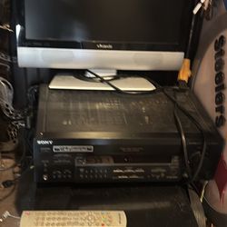 3 Pieces Of Electronics TV Speaker And Receiver