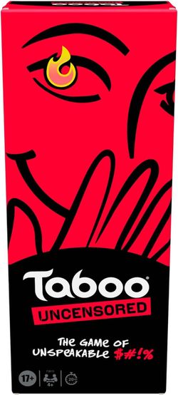 Hasbro Gaming Taboo Uncensored Board Game 17+