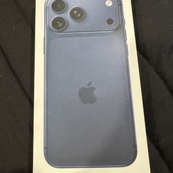 Brand New iPhone 17 Pro Max – 512GB – Deep Blue (Unlocked)