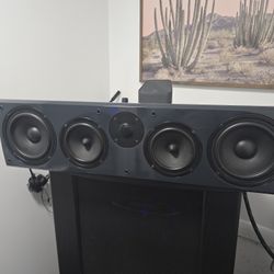 EMP Tek/ Rbh 3-way Center Channel 