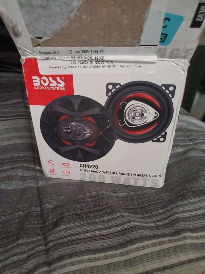 BOSS Audio Systems CH4220 4” 200 W Car Speakers - 2 Way, Full Range