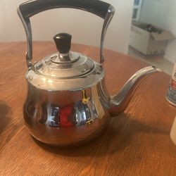 Chrome Tea Pot