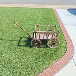 Vintage Wood Cart