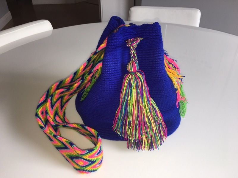 COLOMBIAN WAYUU MOCHILA BAG/BOHO
